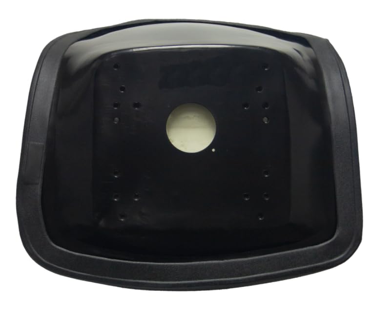 Zero Turn Mower Seat; Yellow Replacement Seat for Tractors, Fork Lifts, Skid Steers, UTV's, etc.; 14" H x 19" W x 18" D; Drilling May Be Required; PVC Cover; 155000YE