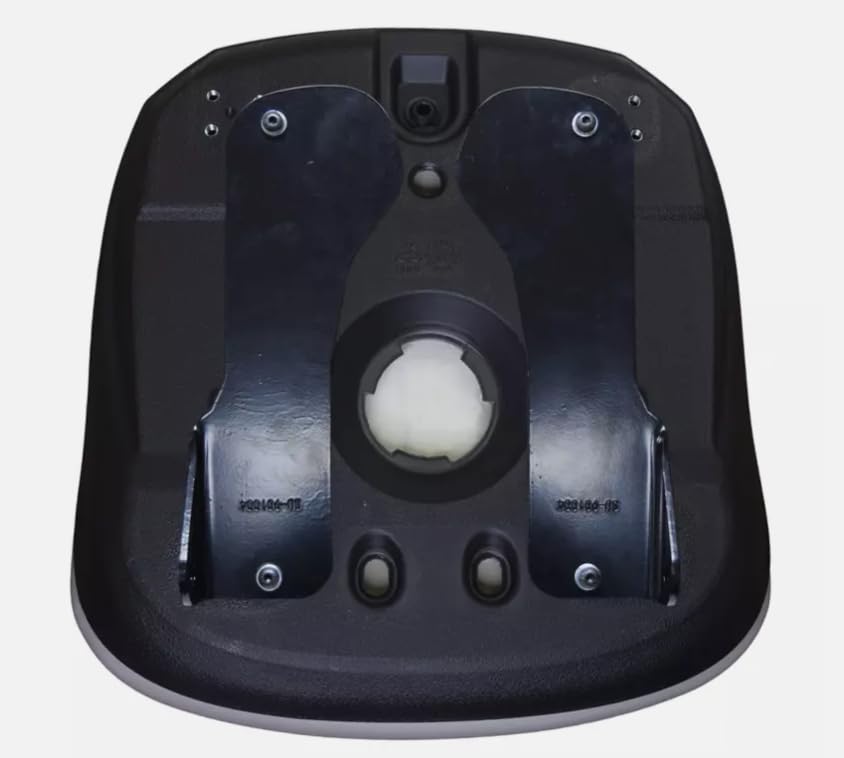 Tractor Seat Compatible with Case IH DX Series and Farmall Tractors; Gray; includes Flip-up Bracket, Arm Rests, Waterproof Vinyl, Drain Hole