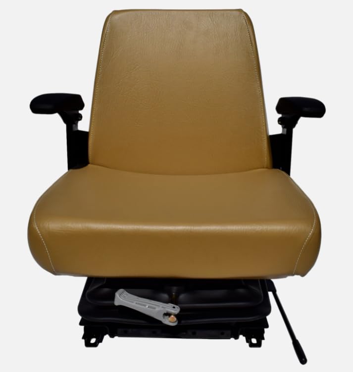 Skid Steer Seat w/ Suspension; Compatible with Bobcat (Drilling May Be Required); S185HF, S205, S220, S220H, S250, S250HF, S250K, S300, S330, S650, T140, T180, T190, T190G, T190H, T190K, T200; 311BR