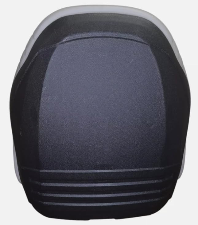 Gray Lawn Mower Seat Compatible with AGCO, Allis, Ariens, Cub Cadet, Dixon, Exmark, Gravely, Grazer, Hustler, Jacobsen, John Deere, SCAG, Simplicity, Steiner, Toro; (Drilling may be required); 320GR