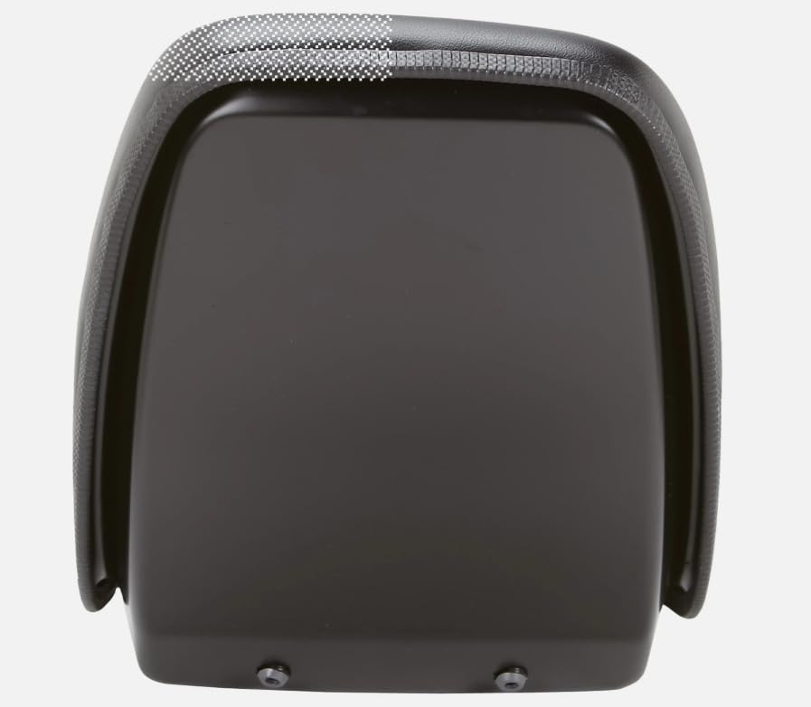High Back Compact Tractor Seat; Compatible with Mitsubishi, Rhino, Satoh White, Kubota, Kumiai, Mahindra, Massey Ferguson, & Yanmar - Includes Flip Bracket Kit