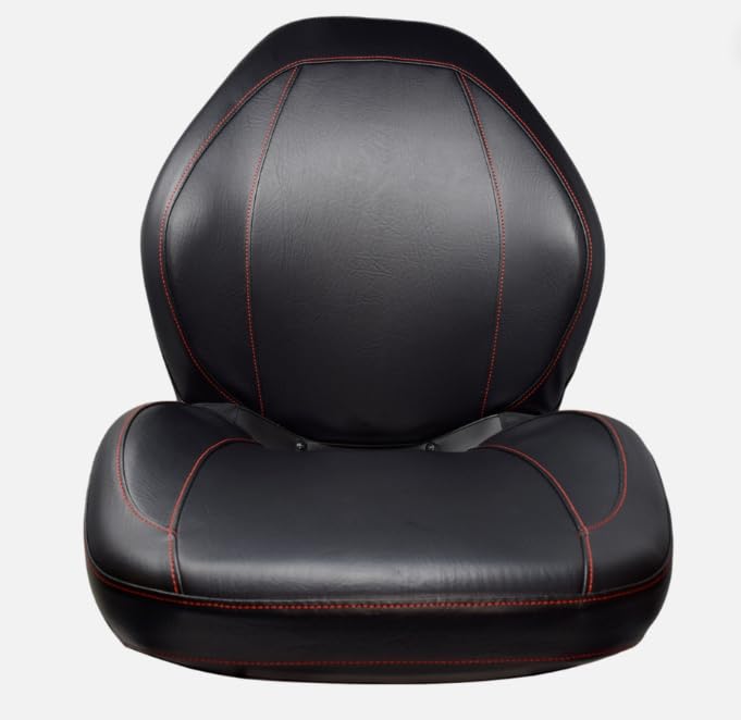 Replacement Seats for UTVs Kawasaki Teryx 750; KRT750 & KRF750; 2008-2013; replaces Kawasaki 53066-0195; Sewn Black Vinyl; includes 2 Utility Vehicle seats; 310000BK-(x2)