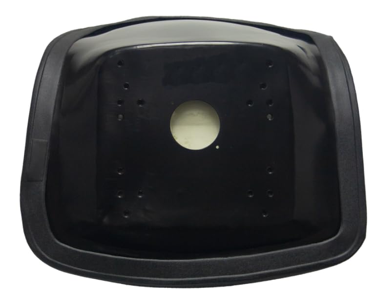 Zero Turn Mower Seat; Replacement Seat for Tractor's, UTV's, etc.; Black; 14" H x 19" W x 18" D; multiple bolt-hole configurations; Replacement Seat for Tractor's, UTV's, etc.; PVC Cover; SU-155000BK