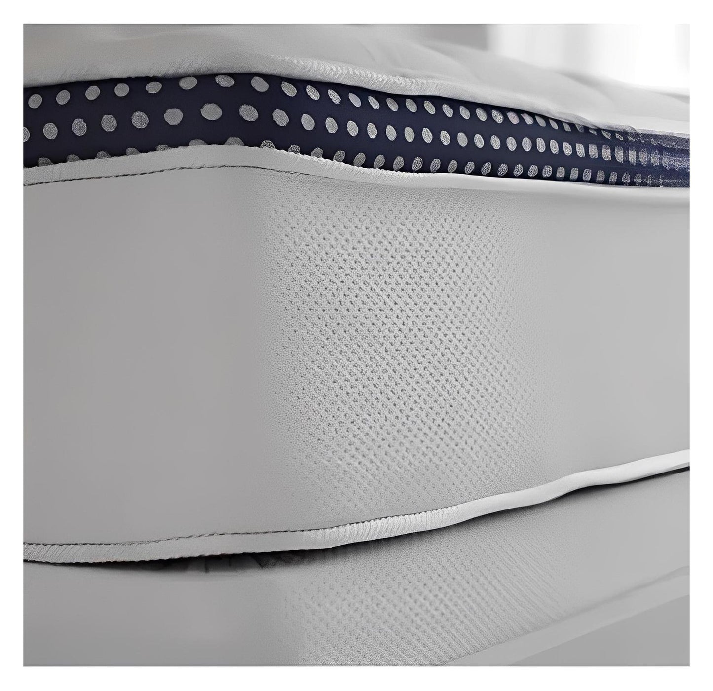 WinkBeds White Luxury Hybrid Cooling 13.5" Euro-Top Mattress | Softer Than Silk Cover | Made in The USA