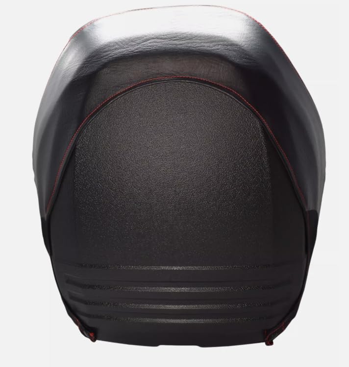 Replacement Seat for Tractors; Includes Flip-up Hinge; Compatible with Case IH DX Series: DX21, DX24, DX24E, DX25, DX25E, DX26, DX29, DX31, DX33, DX35, DX40, DX45, DX48, DX55, DX60; 310000BK+901004-C