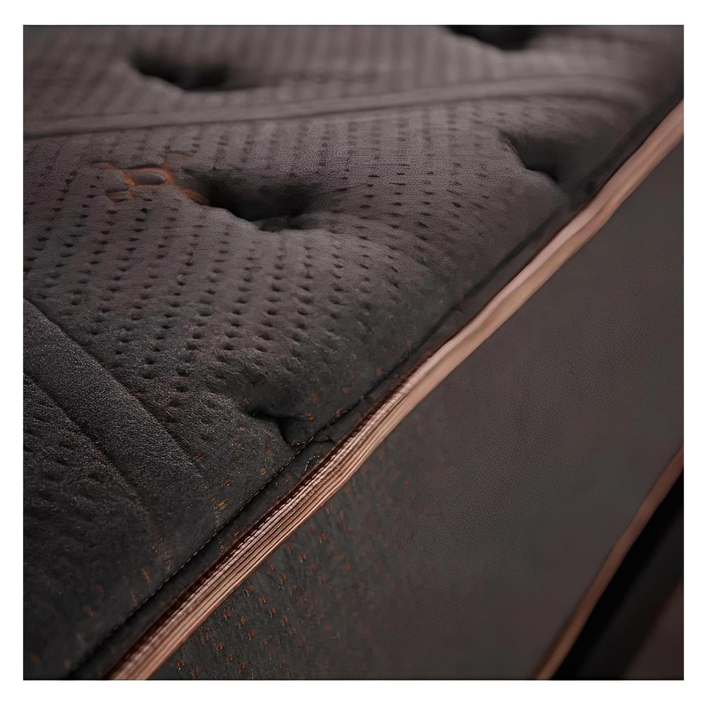 Tommie Copper Luxury Hybrid Mattress | 11" Firm | Gray | Copper Infused | Made in The USA