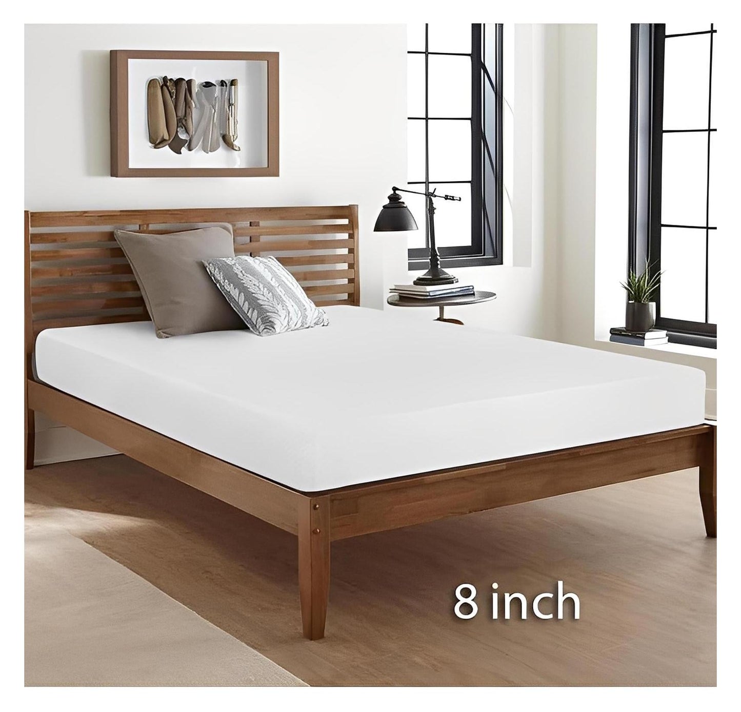 White Orchid Gel Memory Foam Mattress | Medium Firm | Made in The USA