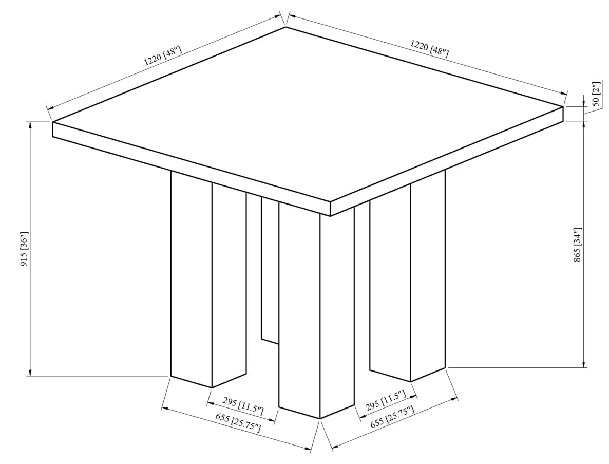 Square Counter Height Chic Faux Marble Table and 4 Chairs | 5-Piece Set | White, Gray, Silver, Black
