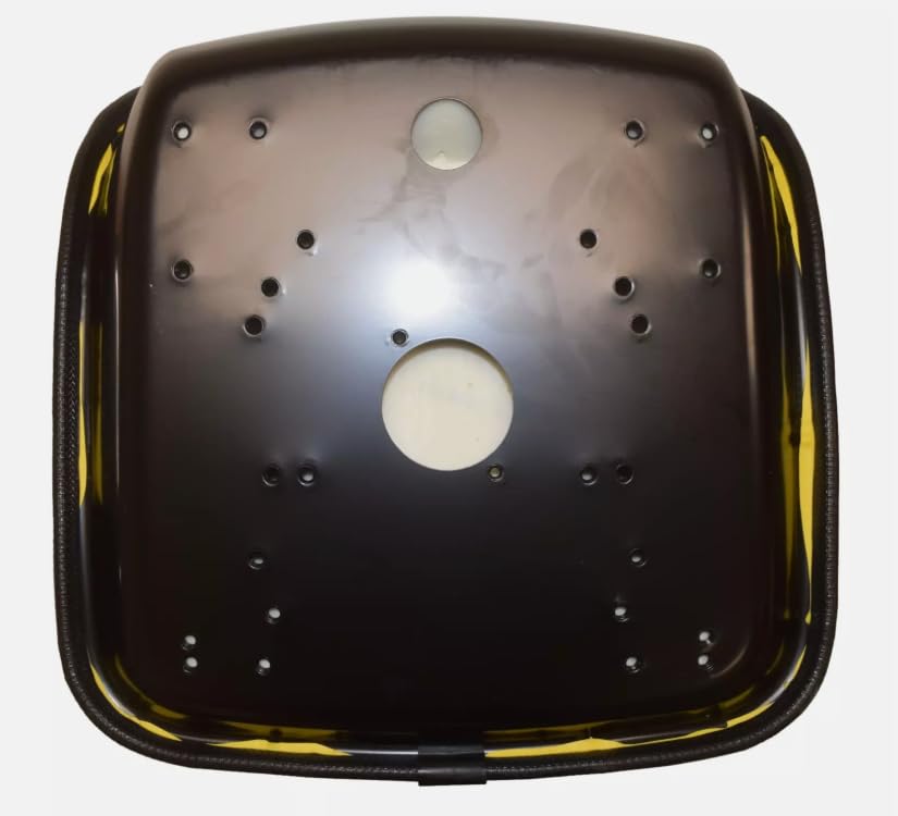 Gator UTV Replacement Bucket Seat; Yellow; Compatible with John Deere Gators; Replaces VG11696; 18.5" Tall & 18" Wide; Please check your bolt-hole patterns
