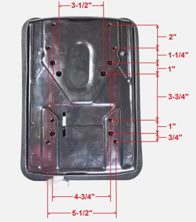 Tractor and Lawn Mower Seat Suspension System with Adjustable Height