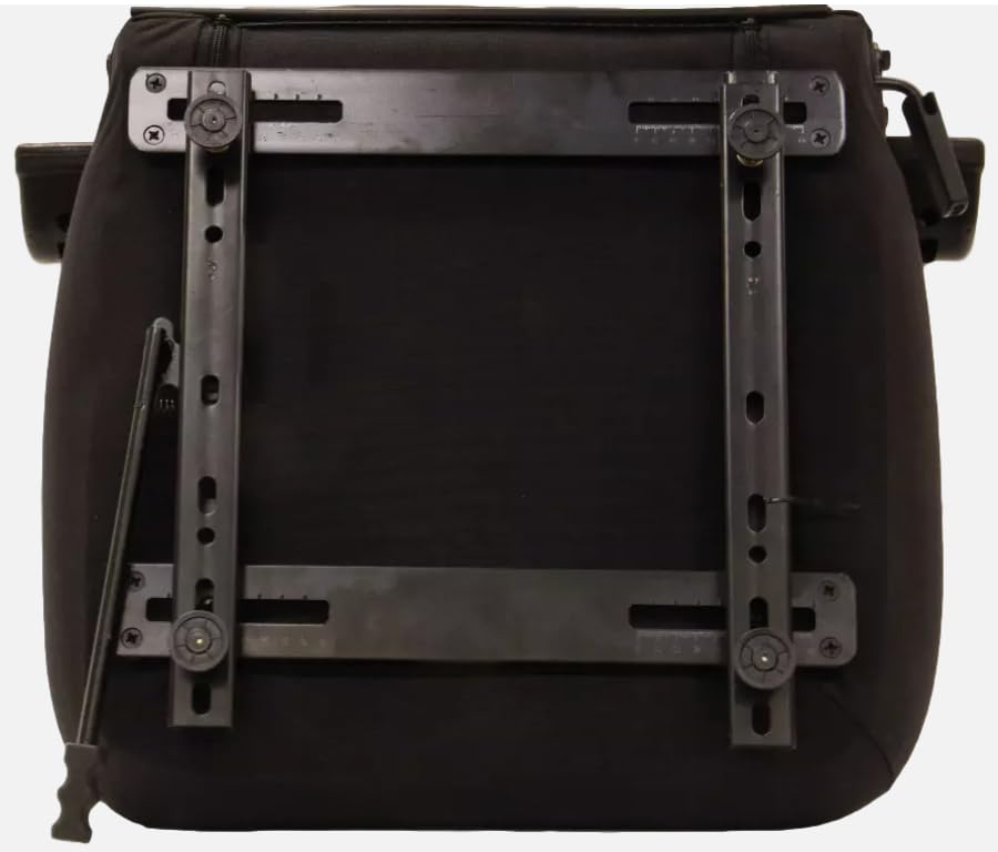 Zero Turn Lawn Mower Seat; Replacement Seat for Tractors, Fork Lifts, Skid Steers, UTV's, etc.; 25" H x 21.5" W x 24" D; Universal Slide System; Black; SU-440002BK