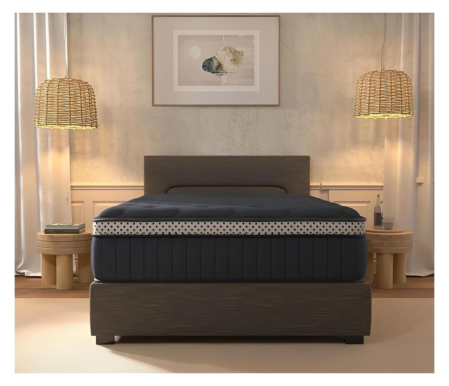 WinkBeds Blue Luxury Hybrid Mattress | Cool-Touch Cover | Made in The USA
