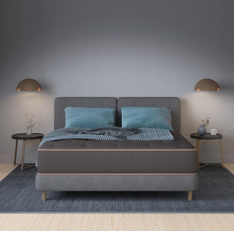 Tommie Copper Luxury Hybrid Mattress | 11" Firm | Gray | Copper Infused | Made in The USA