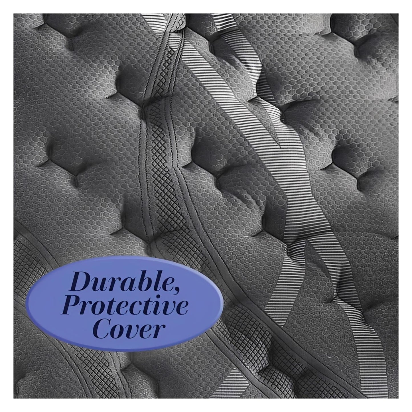 Gray Iris Luxury Hybrid 12 inch Mattress | Made in the USA