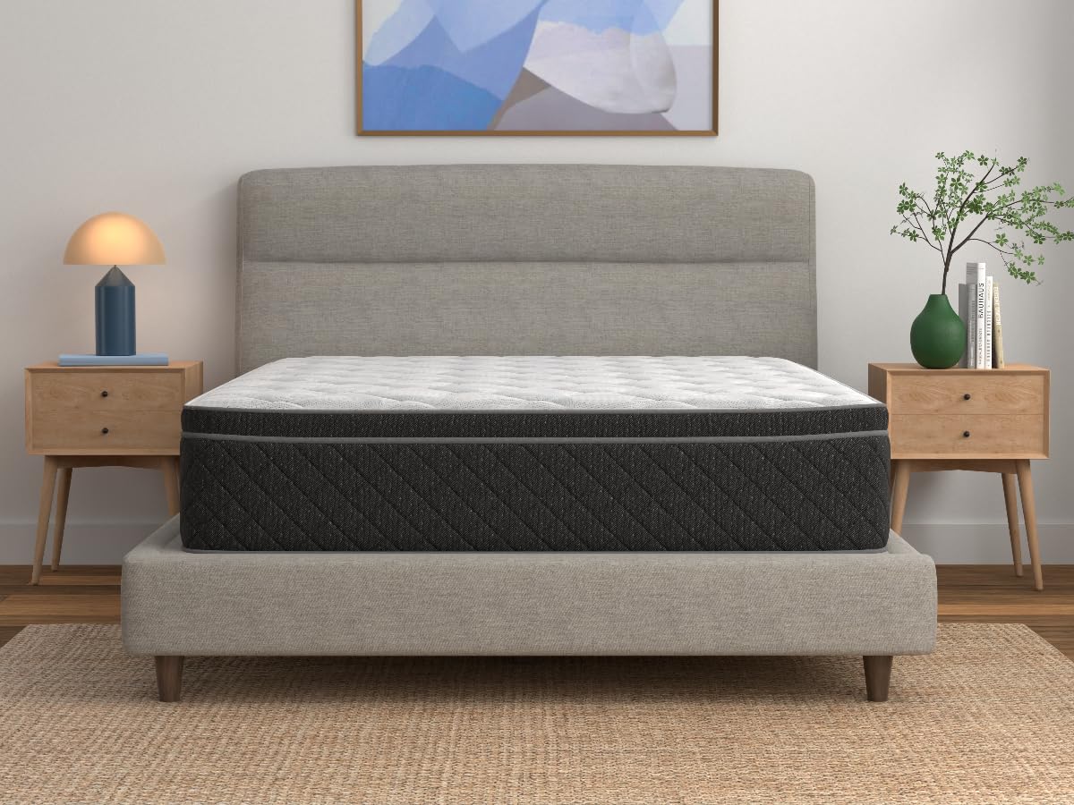 White Lily Luxury Hybrid 14 inch Plush Mattress | Made in the USA