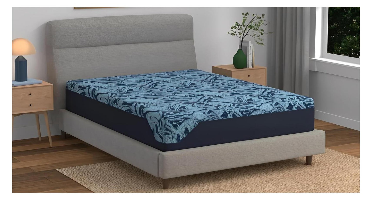 Blue ICE Luxury Cooling Mattress | Hybrid or Foam | Made in The USA | Removable Cover