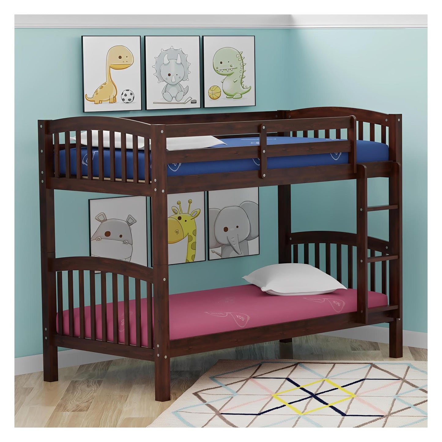 Pink Hybrid Mattress for Girls | Removable Cover | Twin or Full