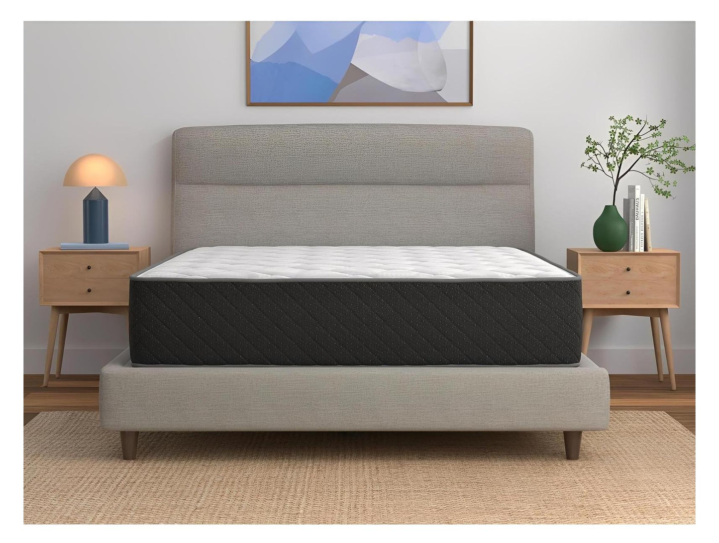 White Lily Luxury Hybrid 14 inch Plush Mattress | Made in the USA