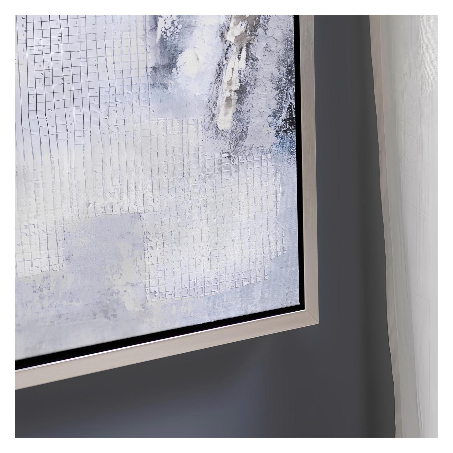 Johnson Wall Art made of canvas; 59 x 1.5 x 78.7 (in)