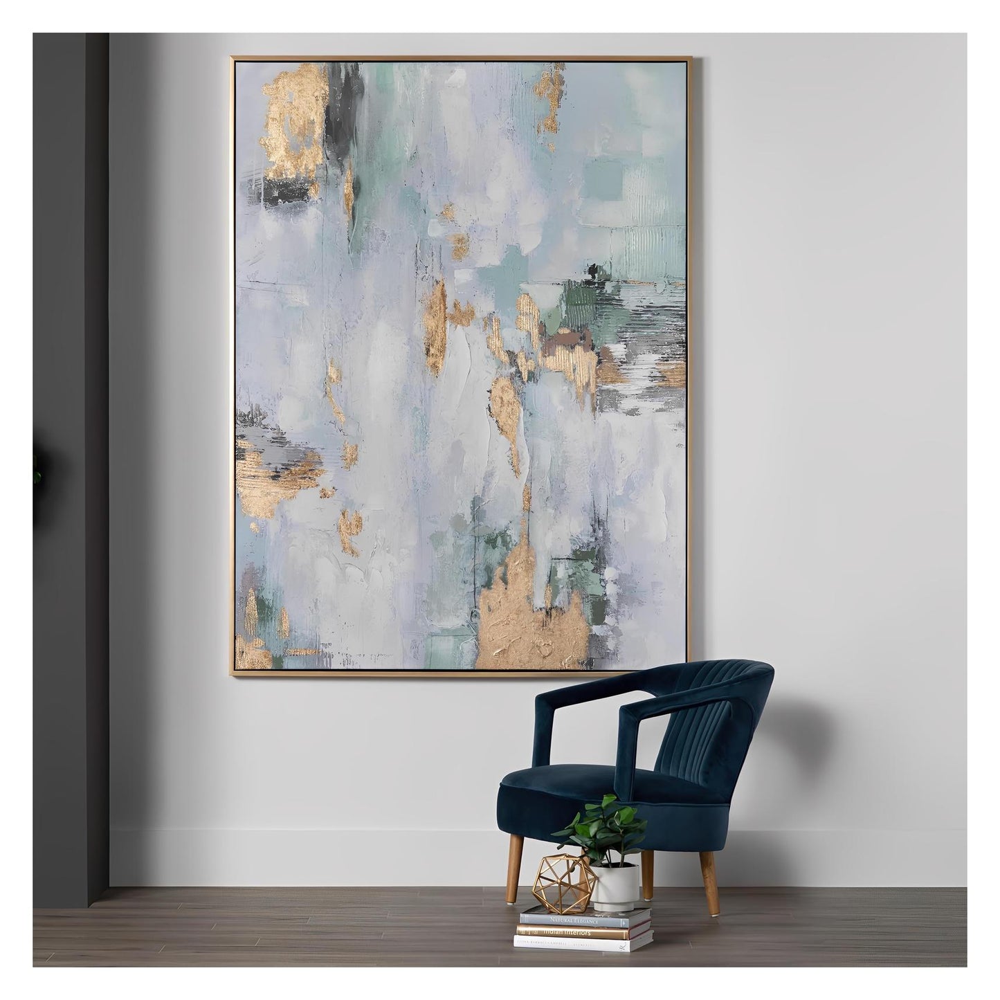 Wilkes Wall Art made of canvas; 59 x 2 x 78.7 (in)