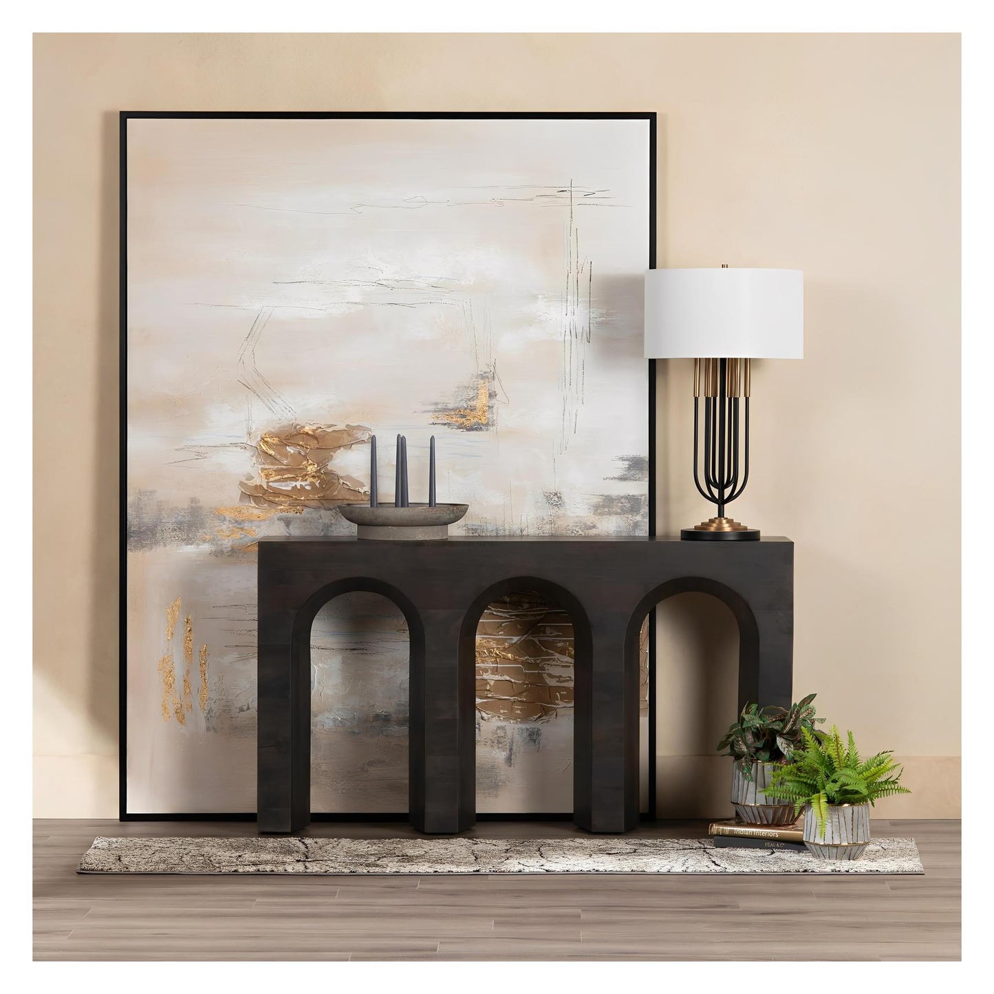 Calm, Cool, Collected Wall Art made of canvas; 61.6 x 1.5 x 81.6 (in)