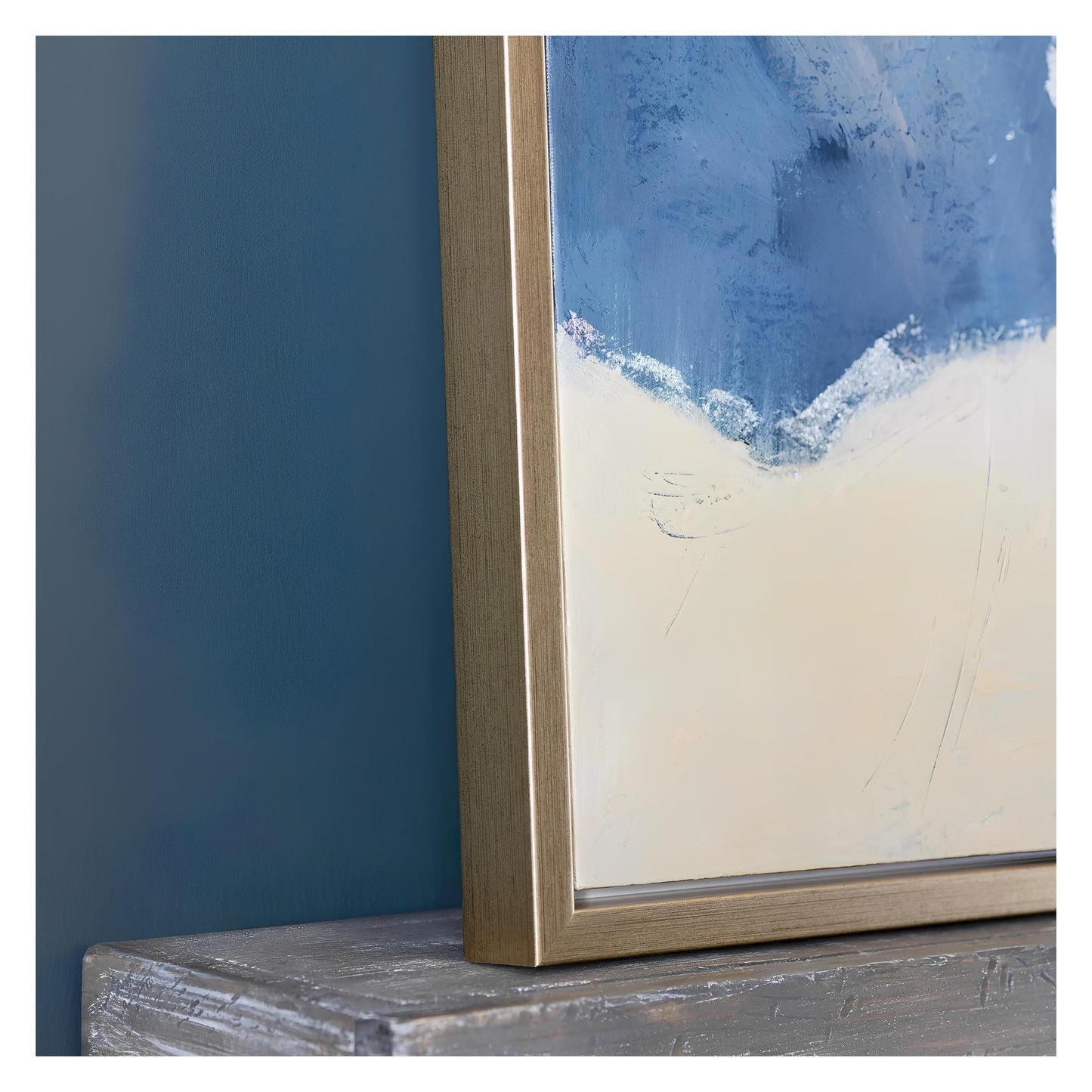 Leblanc Wall Art made of canvas, wood; 42 x 1.5 x 62 (in)