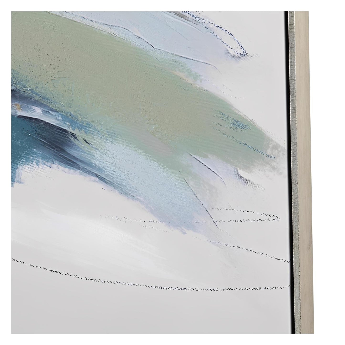 Avalon Wall Art made of canvas; 39.4 x 2 x 59 (in)
