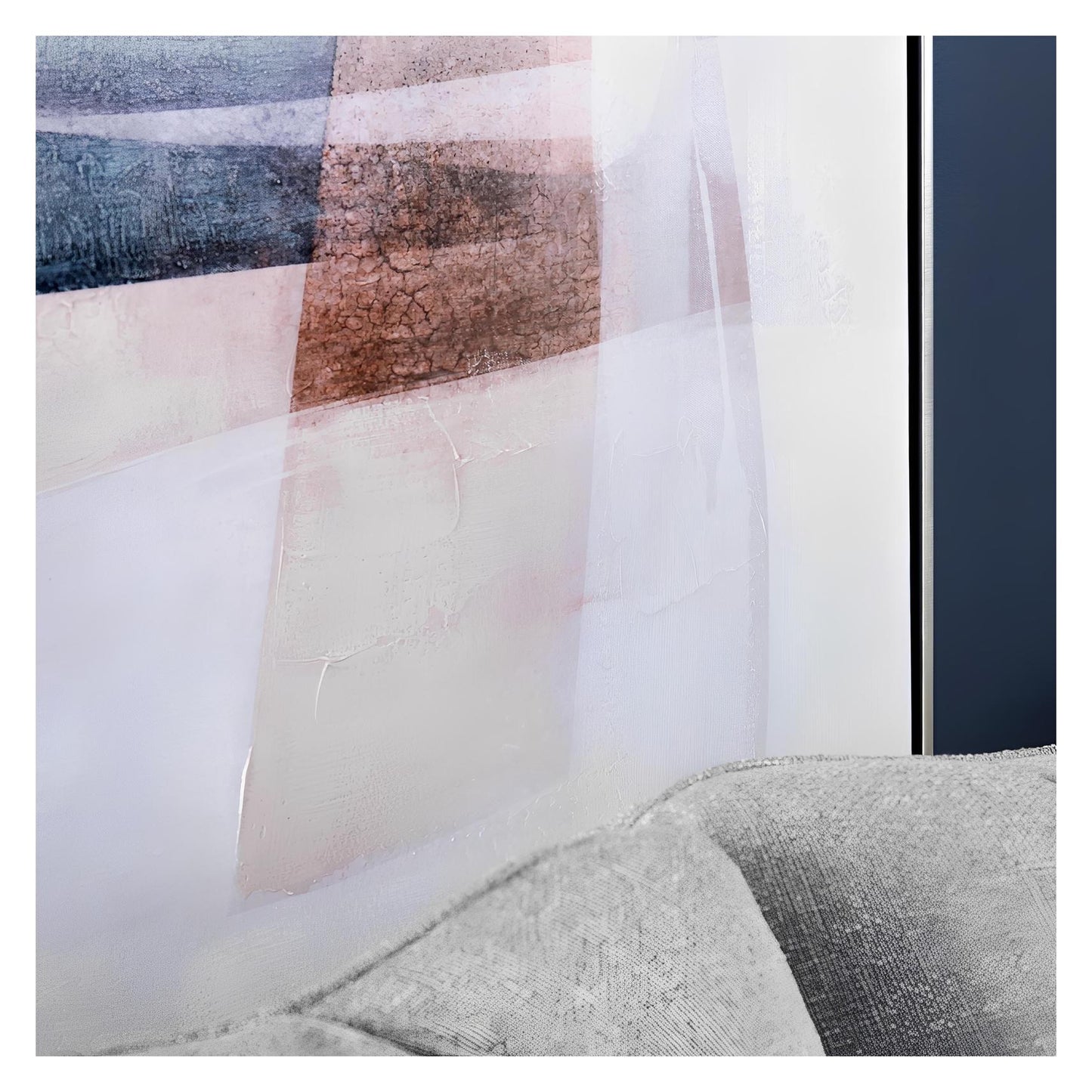 Wallace Wall Art made of canvas, wood; 59 x 2 x 78.75 (in)