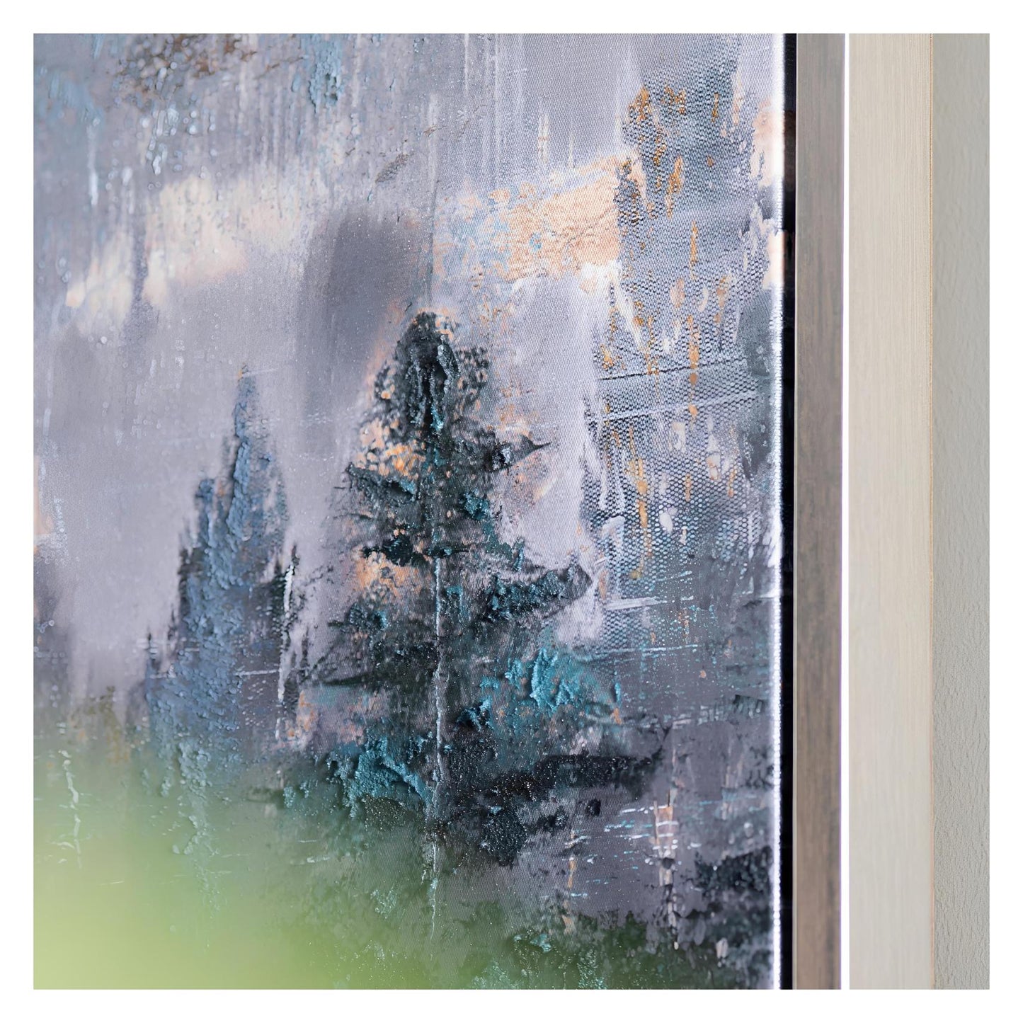 Land For Days Wall Art made of canvas, wood; 29.5 x 1.5 x 59 (in)