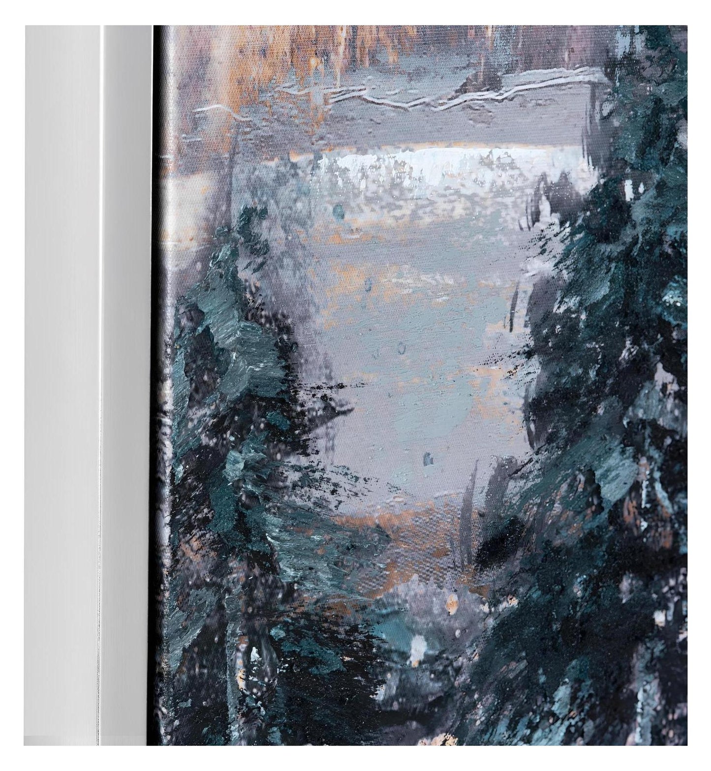 Land For Days Wall Art made of canvas, wood; 29.5 x 1.5 x 59 (in)