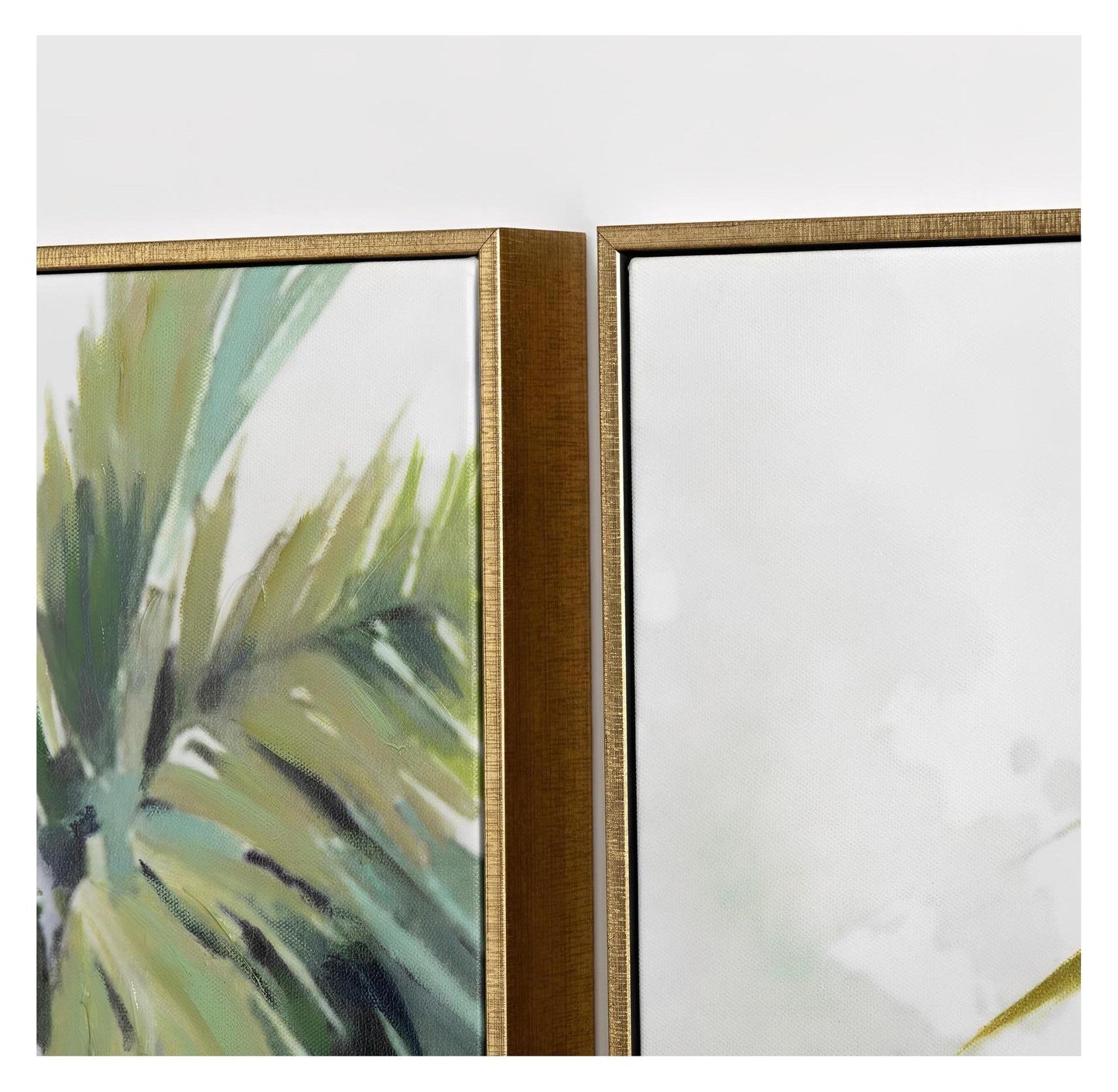 Palms And Ferns Wall Art made of canvas; 24 x 2 x 36 (in)