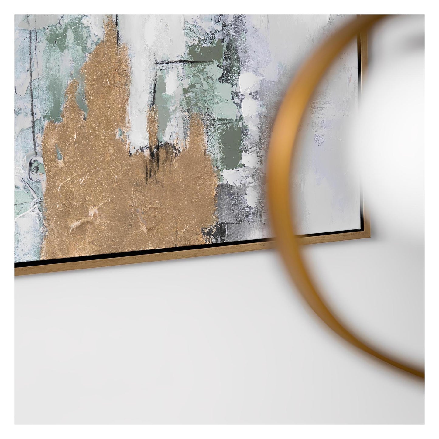 Wilkes Wall Art made of canvas; 59 x 2 x 78.7 (in)