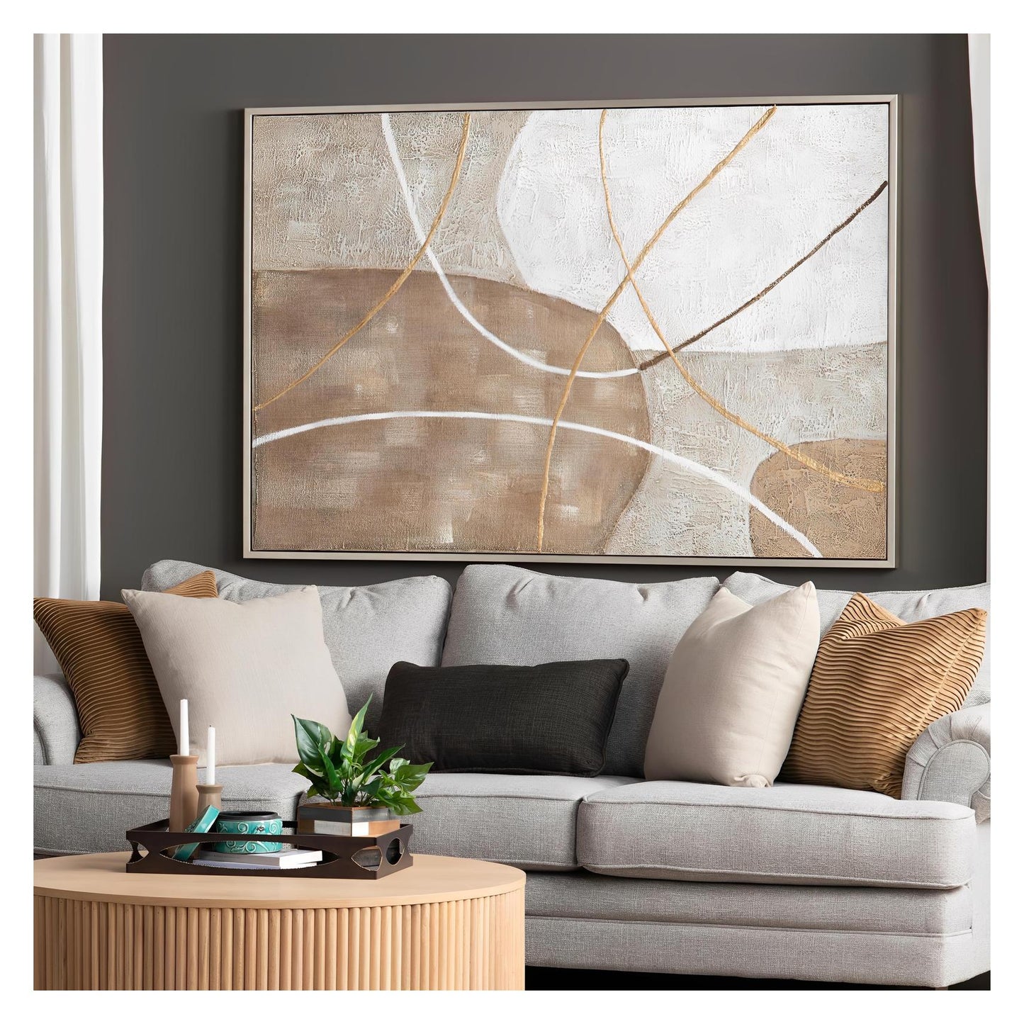 Marion Wall Art made of canvas; 41.6 x 1.5 x 61.6 (in)