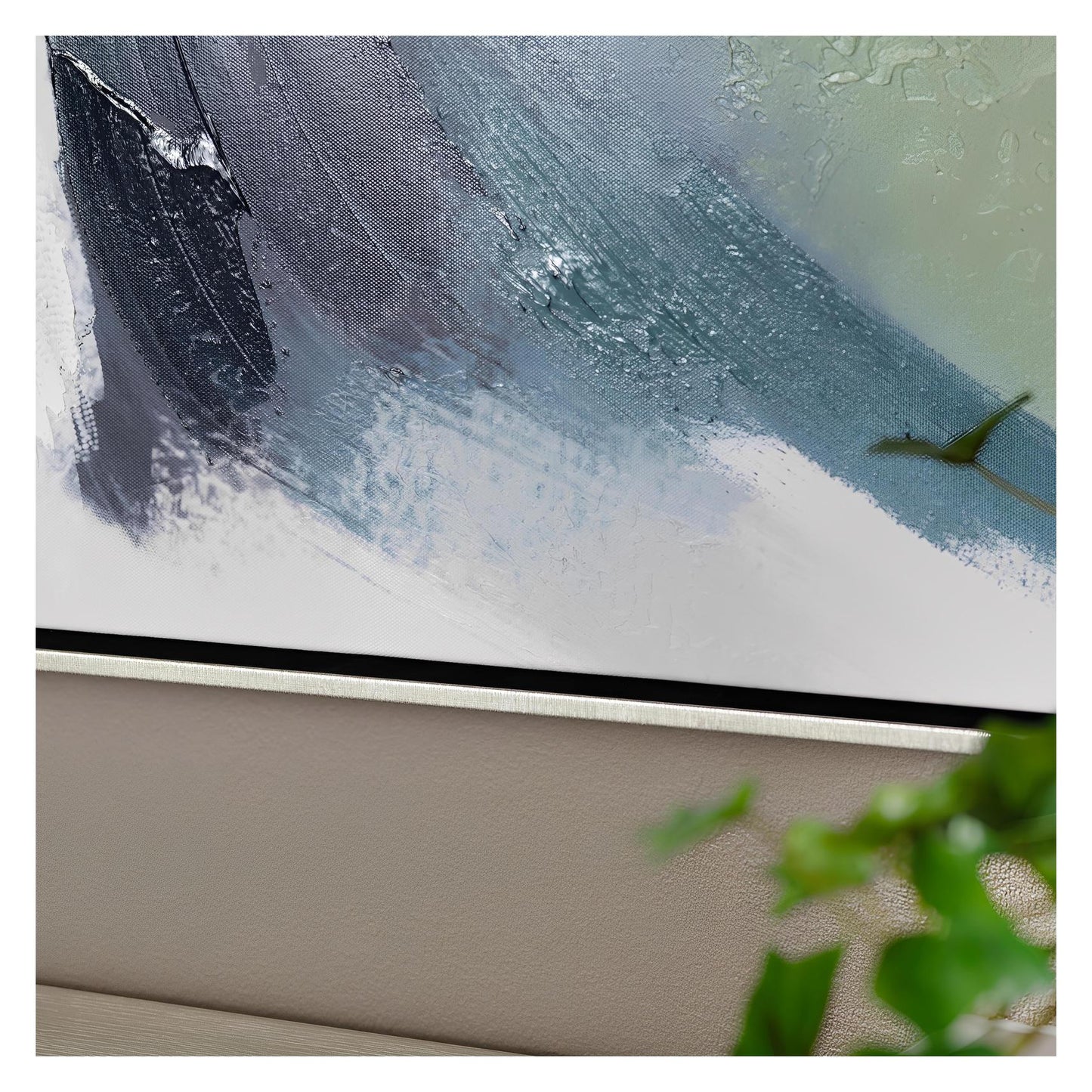 Avalon Wall Art made of canvas; 39.4 x 2 x 59 (in)