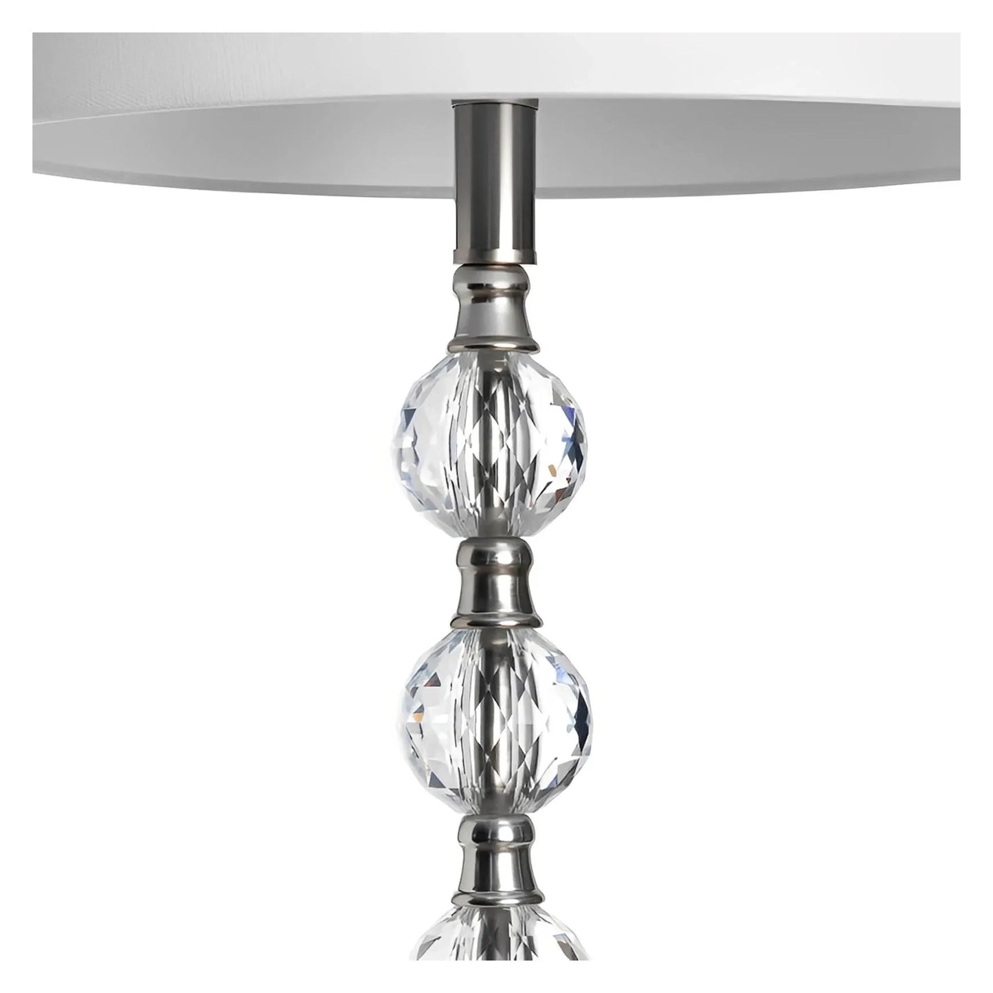 Saida of Fairfield Harbor Floor Lamp, Silver,