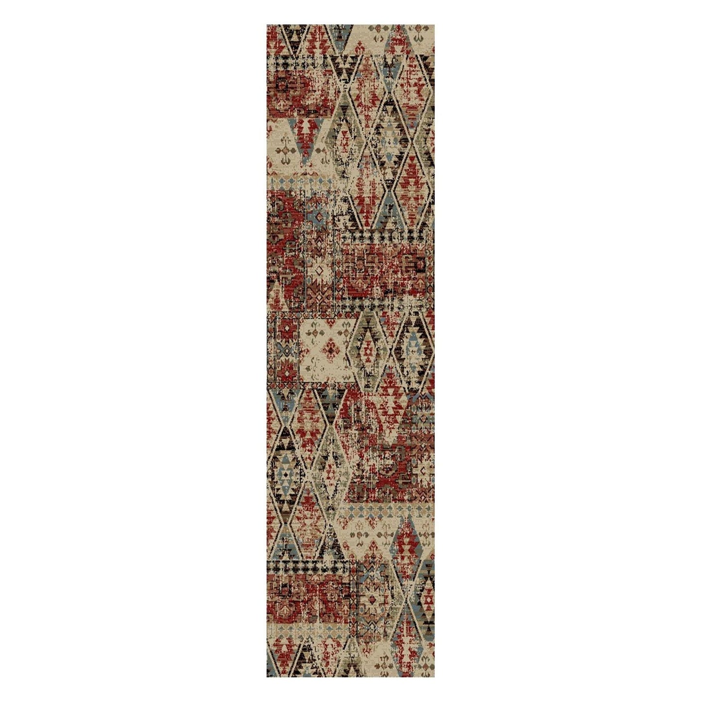 American Destinations Tucson Multi 7'10"x9'10" Area Rug | 100% Polypropylene | Machine Loomed | 10 mm pile height