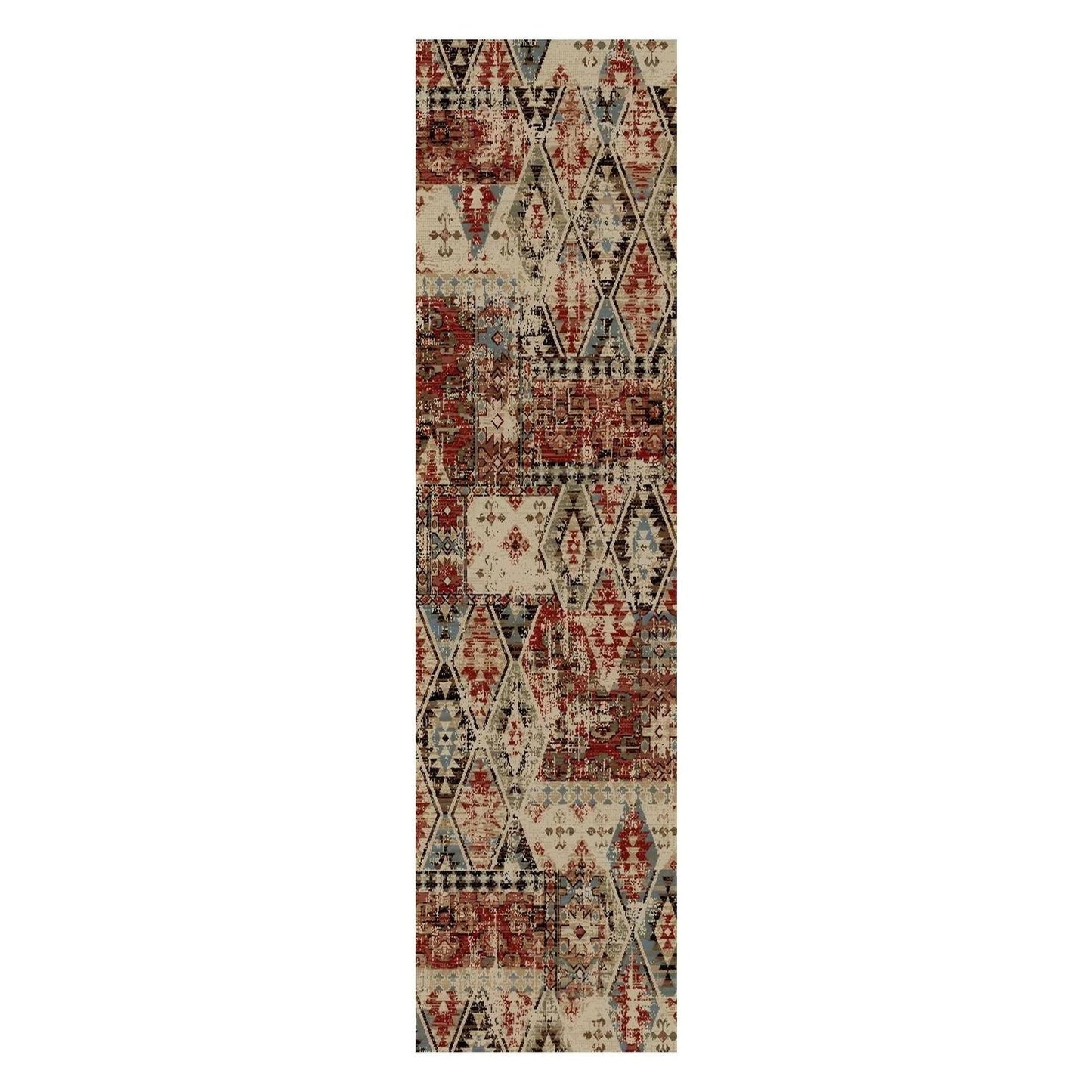 American Destinations Tucson Multi 5'3"x7'3" Area Rug | 100% Polypropylene | Machine Loomed | 10 mm pile height
