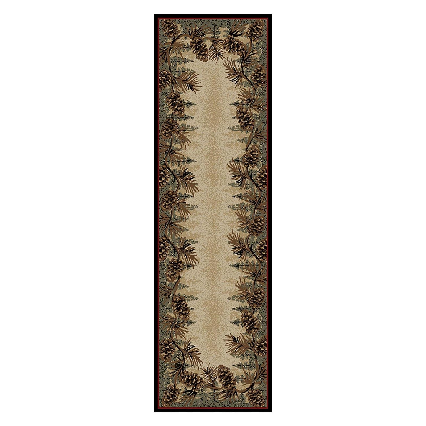 American Destinations Mount Le Conte 10'6"x14'3" Area Rug | 100% Polypropylene | Machine Loomed | 10 mm pile height