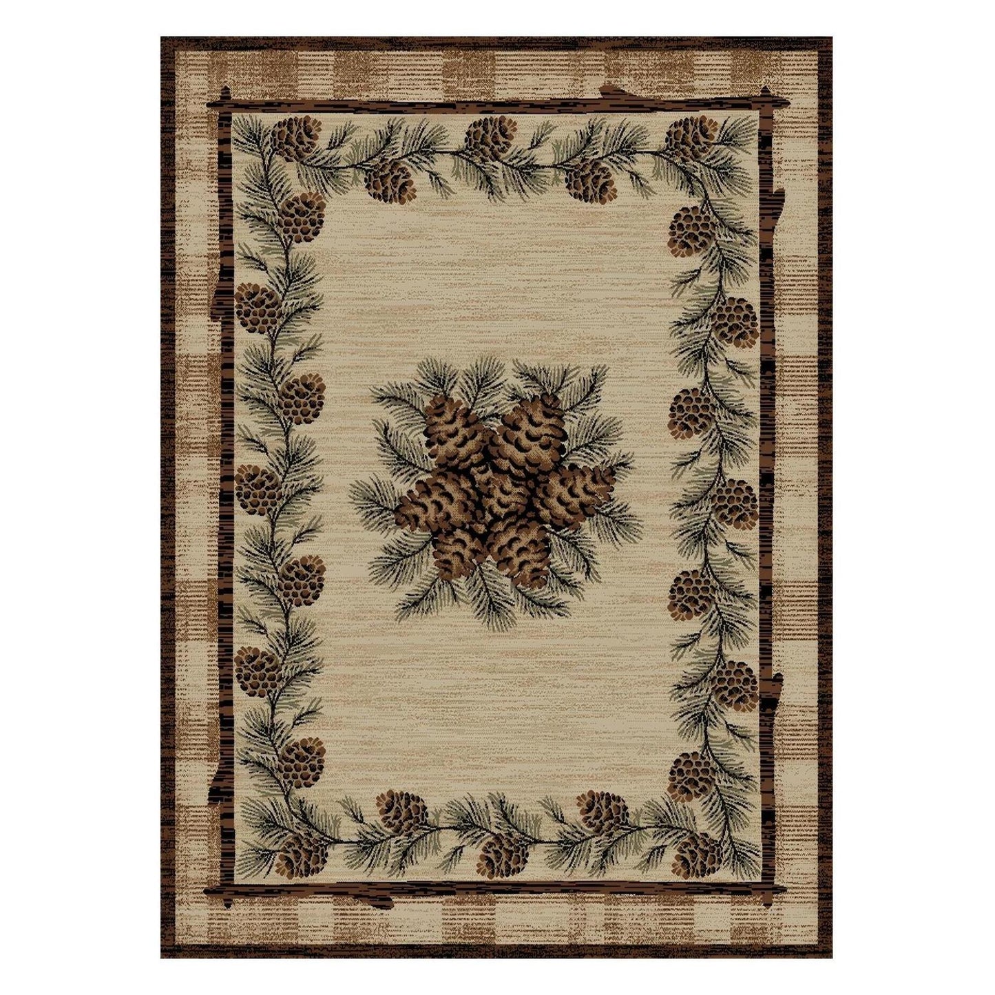 American Destinations Greensboro 2'3"x7'7" Area Rug | 100% Polypropylene | Machine Loomed | 10 mm pile height