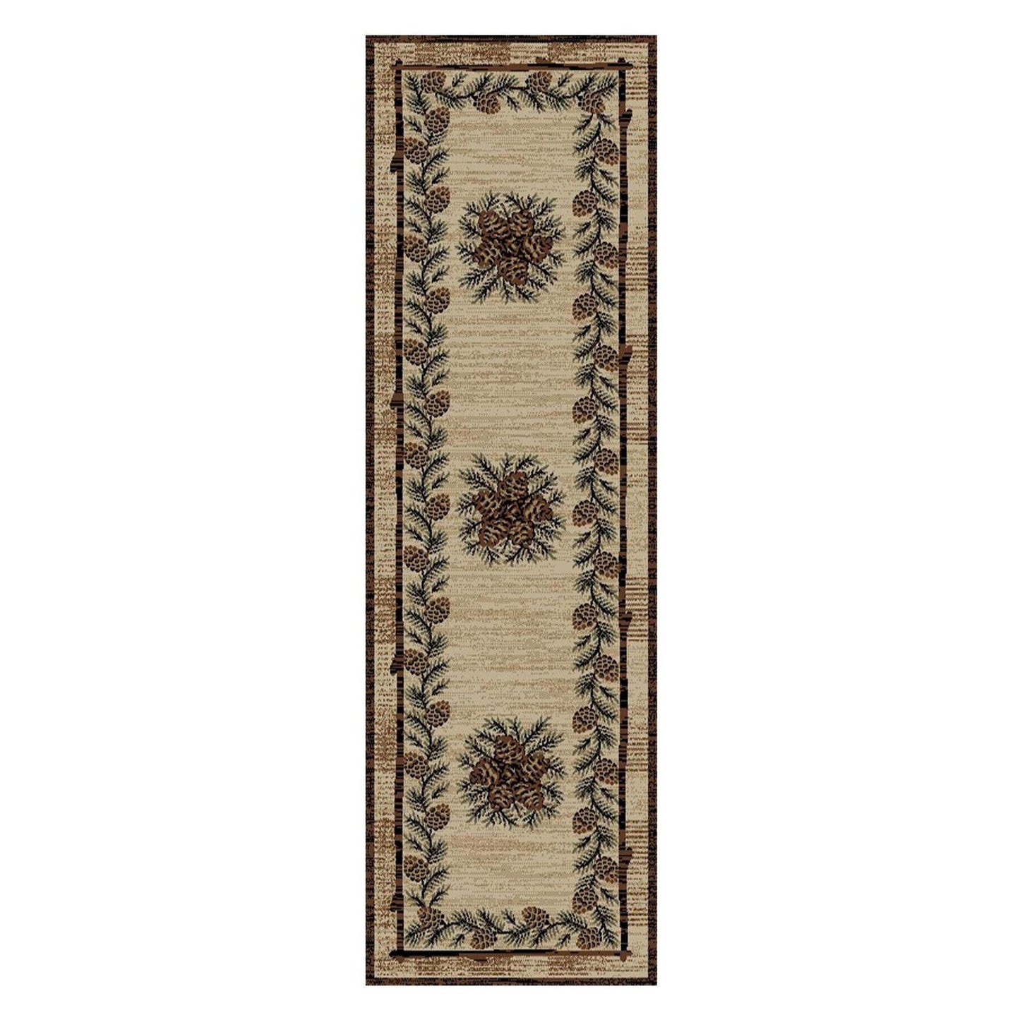American Destinations Greensboro 7'10"x9'10" Area Rug | 100% Polypropylene | Machine Loomed | 10 mm pile height