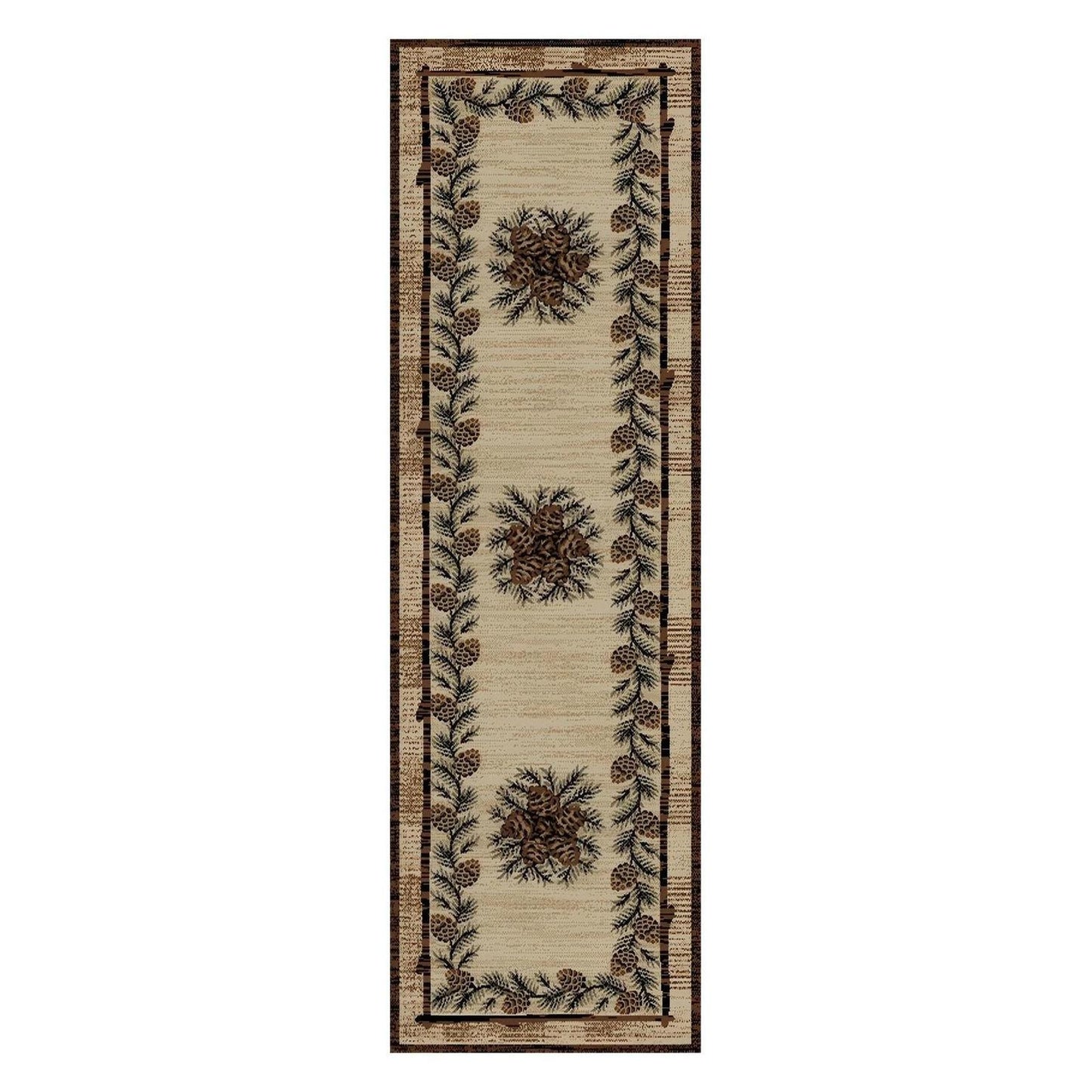 American Destinations Greensboro 2'3"x3'3" Area Rug | 100% Polypropylene | Machine Loomed | 10 mm pile height