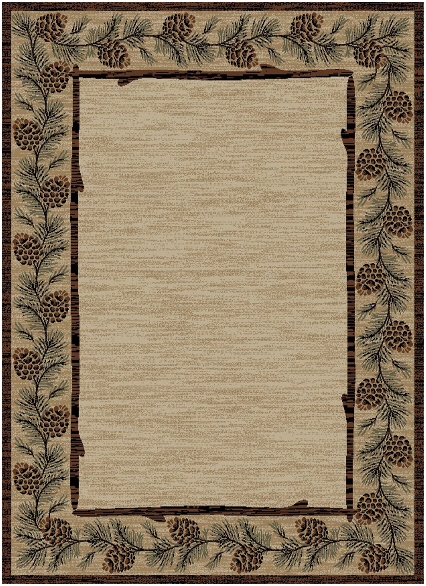 American Destinations Clearmont 5'3"x7'3" Area Rug | 100% Polypropylene | Machine Loomed | 10 mm pile height
