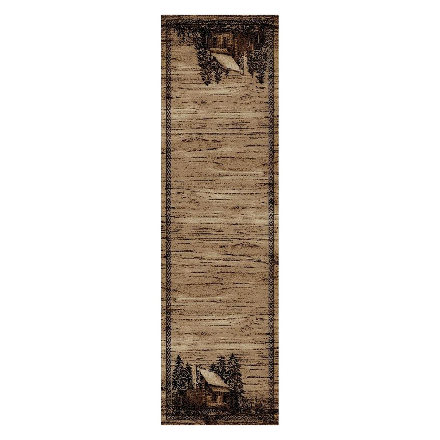 American Destinations Rocky Bottom 5'3"x7'3" Area Rug | 100% Polypropylene | Machine Loomed | 10 mm pile height