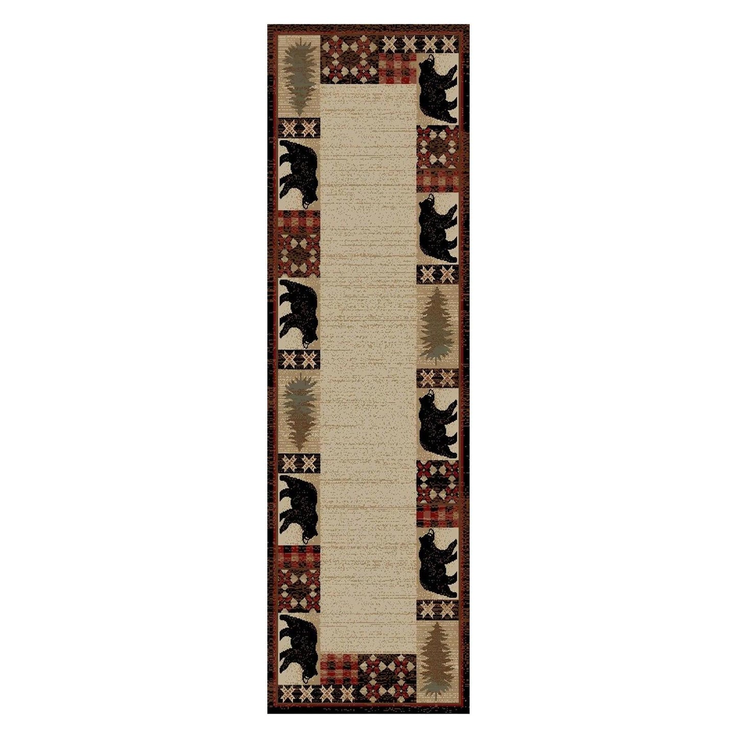 American Destinations Edgewood Multi 5'3"x7'3" Area Rug | 100% Polypropylene | Machine Loomed | 10 mm pile height