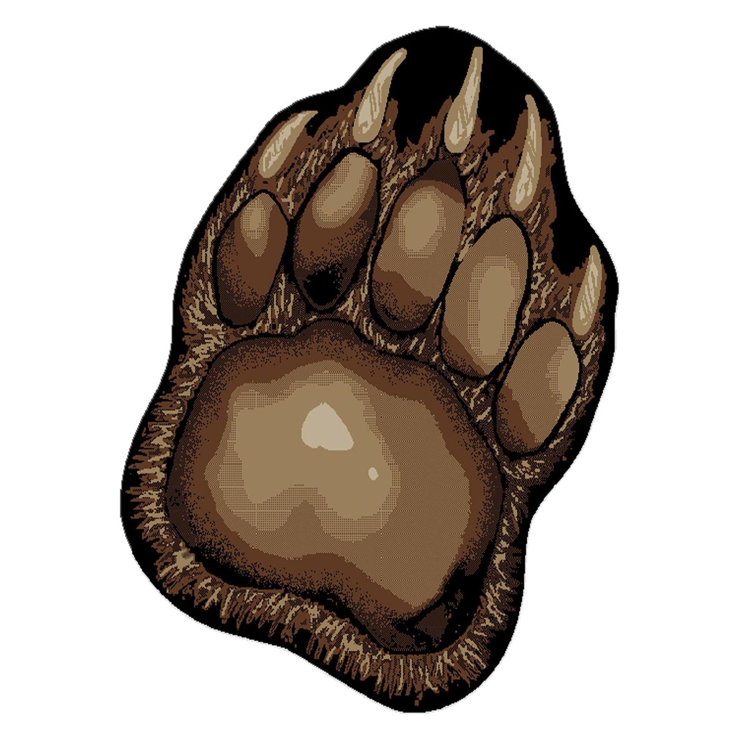 American Destinations Bear Trail Multi 5'x7' Shape Area Rug | 100% Polypropylene | Machine Loomed | 10 mm pile height