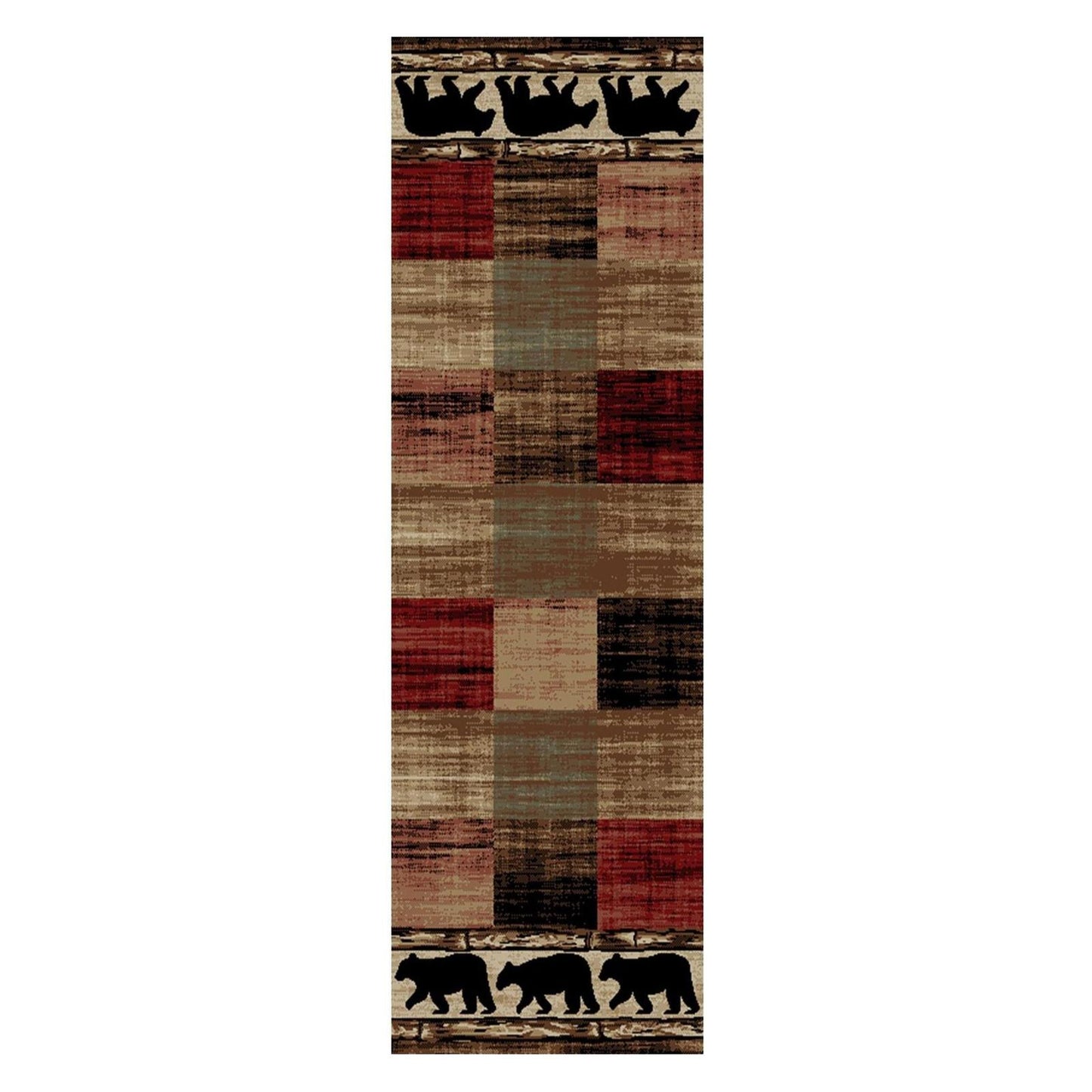 American Destinations Mentone Multi 5'3"x7'3" Area Rug | 100% Polypropylene | Machine Loomed | 10 mm pile height