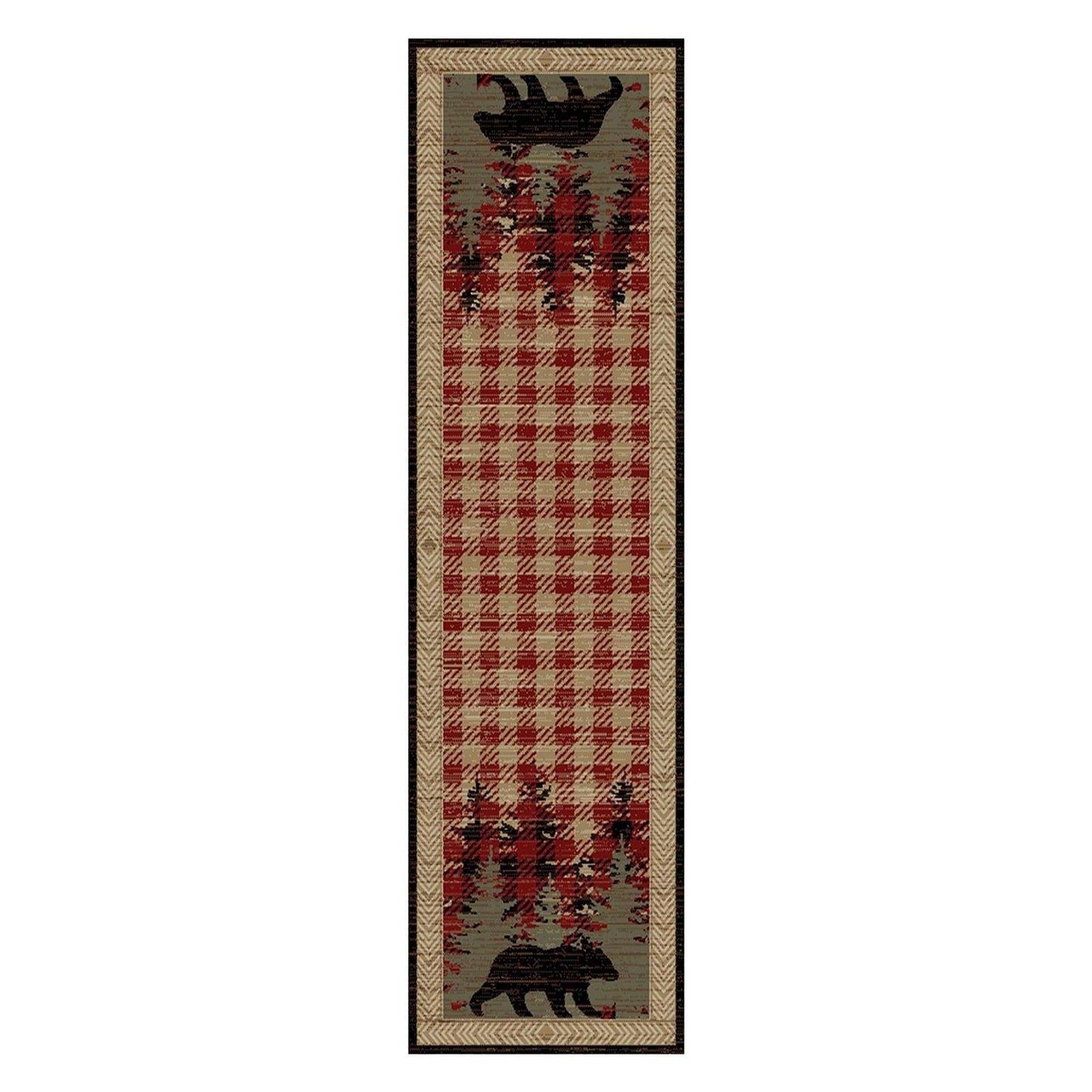 American Destinations Blowing Rock Antique 7'10"x9'10" Area Rug | 100% Polypropylene | Machine Loomed | 10 mm pile height