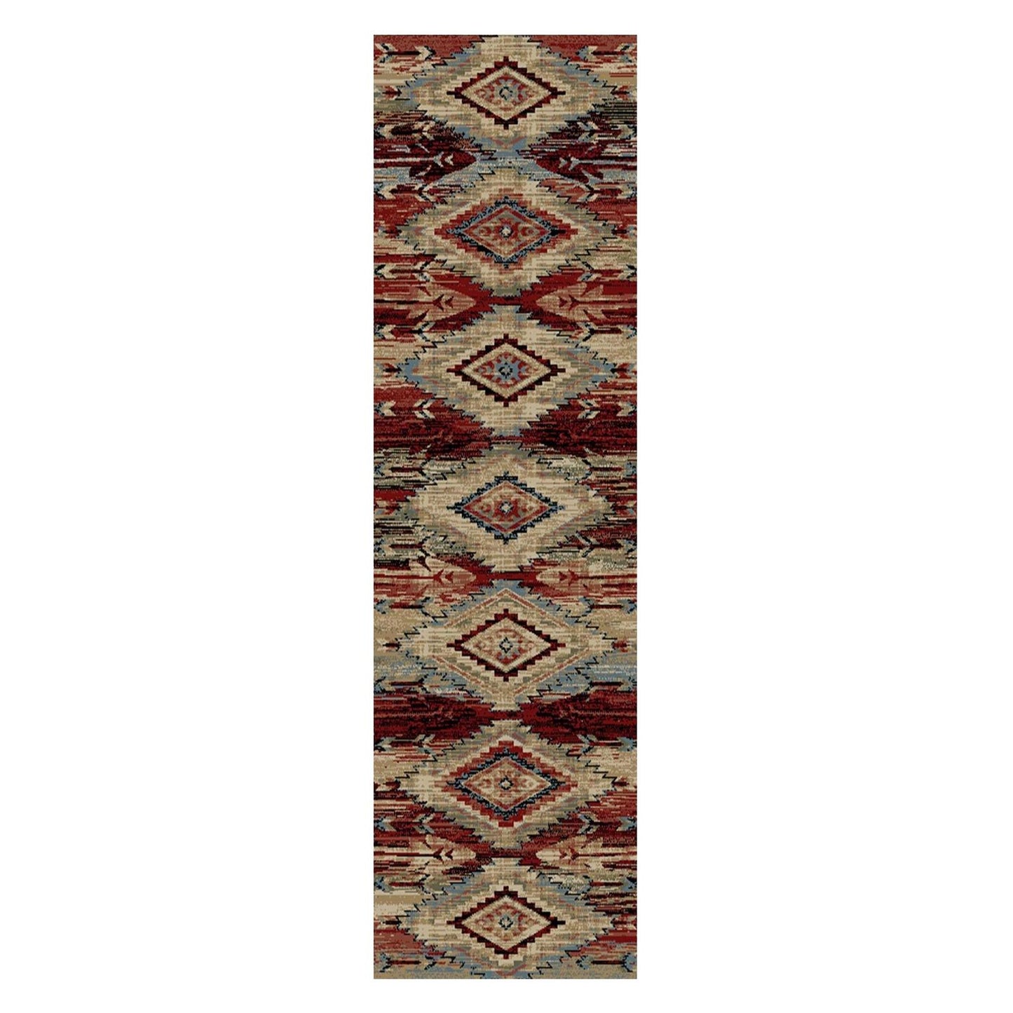 American Destinations Broken Bow Multi 7'10"x9'10" Area Rug | 100% Polypropylene | Machine Loomed | 10 mm pile height