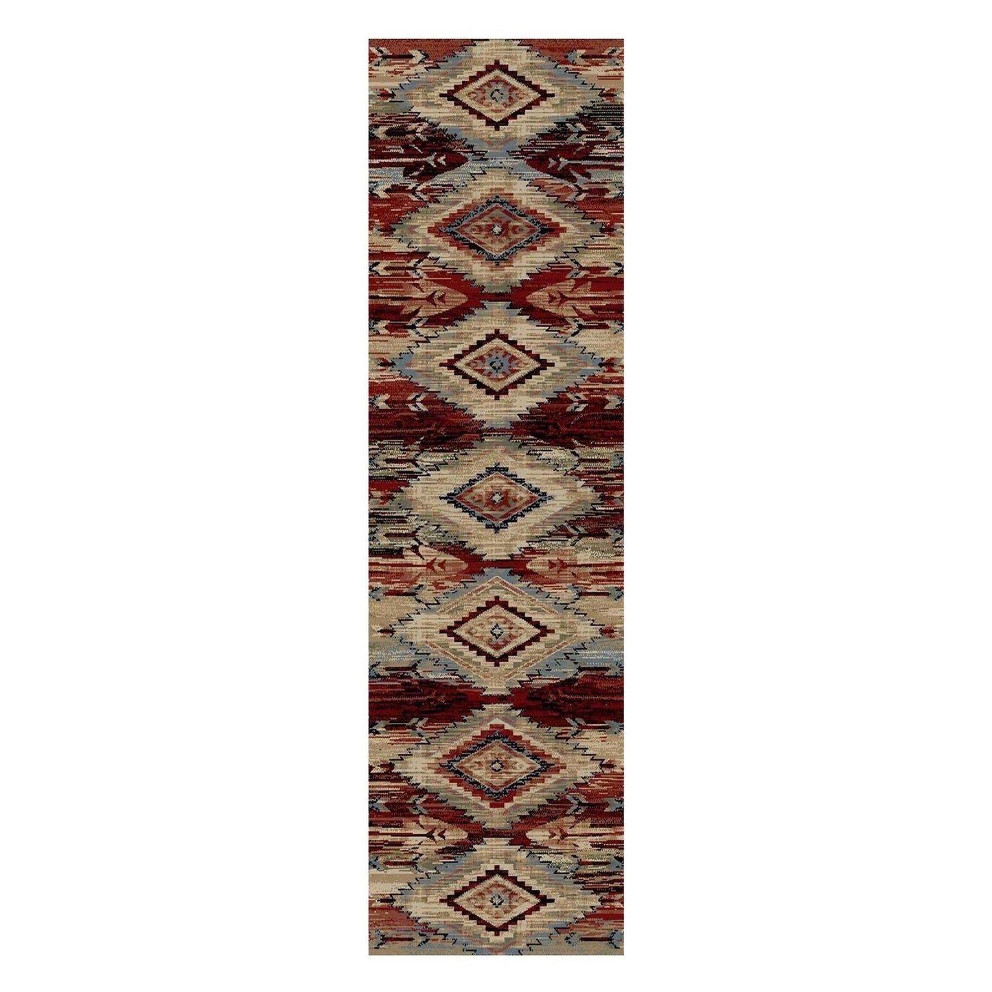 American Destinations Broken Bow Multi 5'3"x7'3" Area Rug | 100% Polypropylene | Machine Loomed | 10 mm pile height