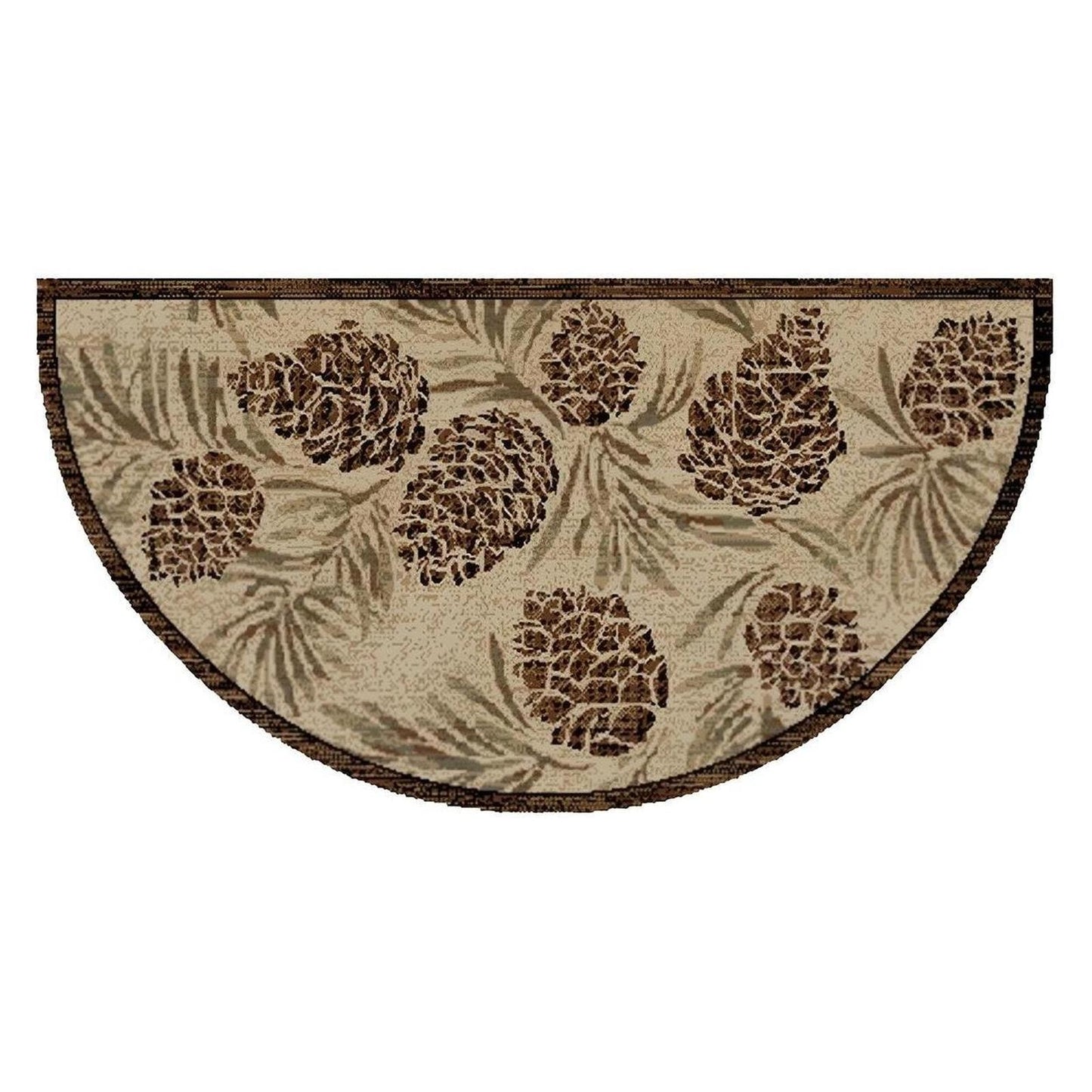 American Destinations Pine Grove Antique 2'3"x3'3" Area Rug | 100% Polypropylene | Machine Loomed | 10 mm pile height